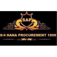 SAP S4 HANA PROCUREMENT 1909 